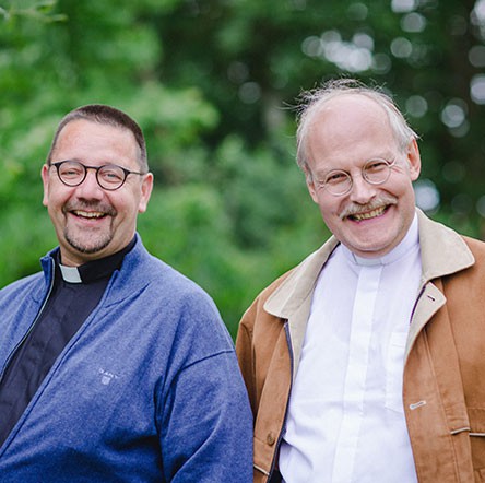 Pfarrer Uwe van Raay <br/>Pfarrer Konrad Schrieder